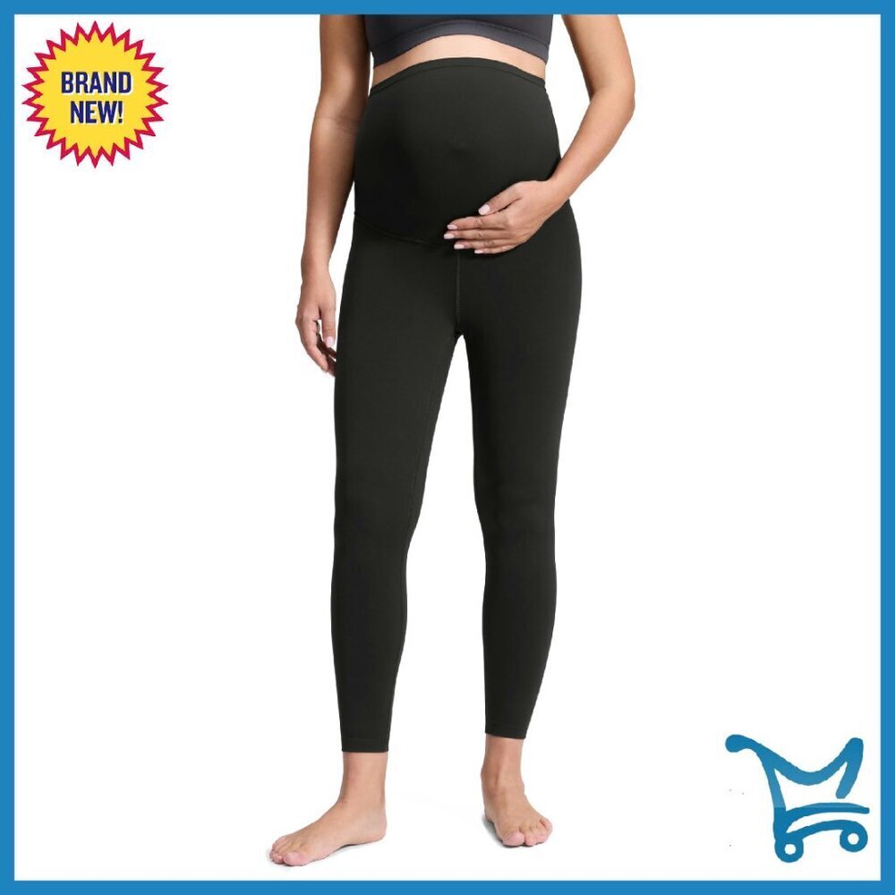 Buttery Soft Maternity Leggings 25" High Rise Activewear Yoga Pants